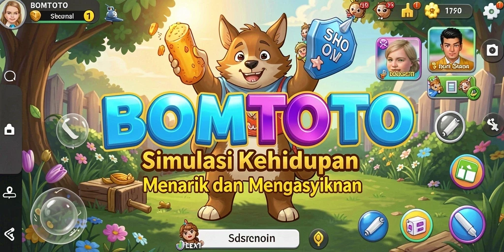 Tampilan gameplay BOMTOTO yang penuh warna dan menakjubkan.