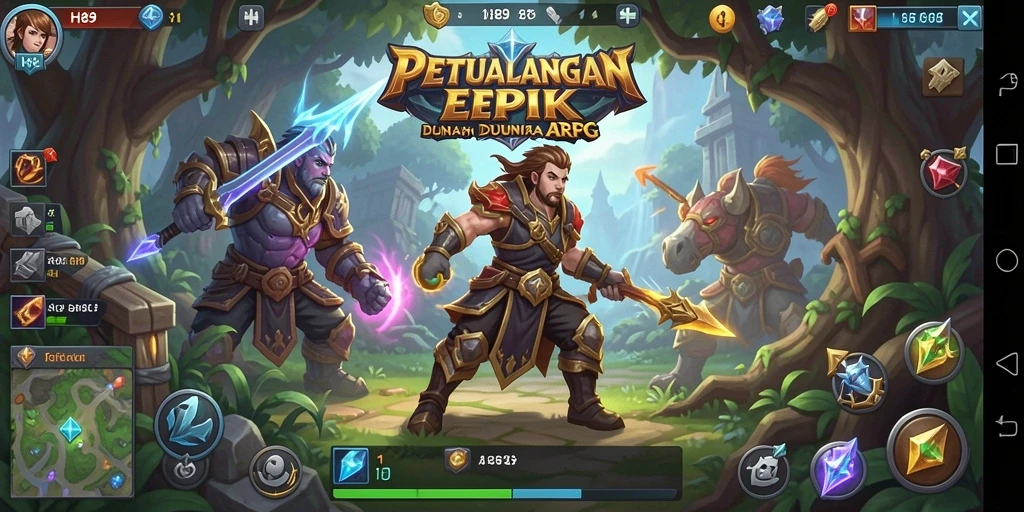 Tampilan dari gameplay H89 yang seru dan menantang.