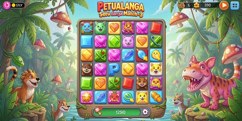 Gameplay seru IDRRP dengan grafis menawan.