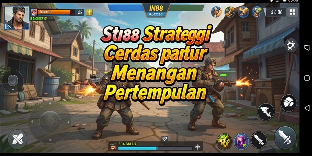 Gameplay seru dan mendebarkan dari game strategi IN88.