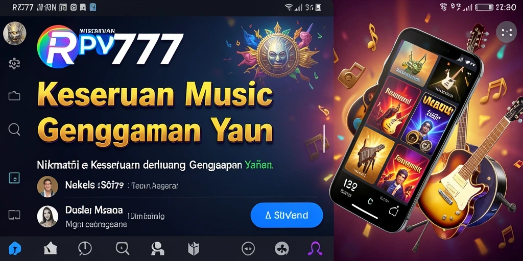 Screenshot menunjukkan gameplay seru dan interaktif di RP777.